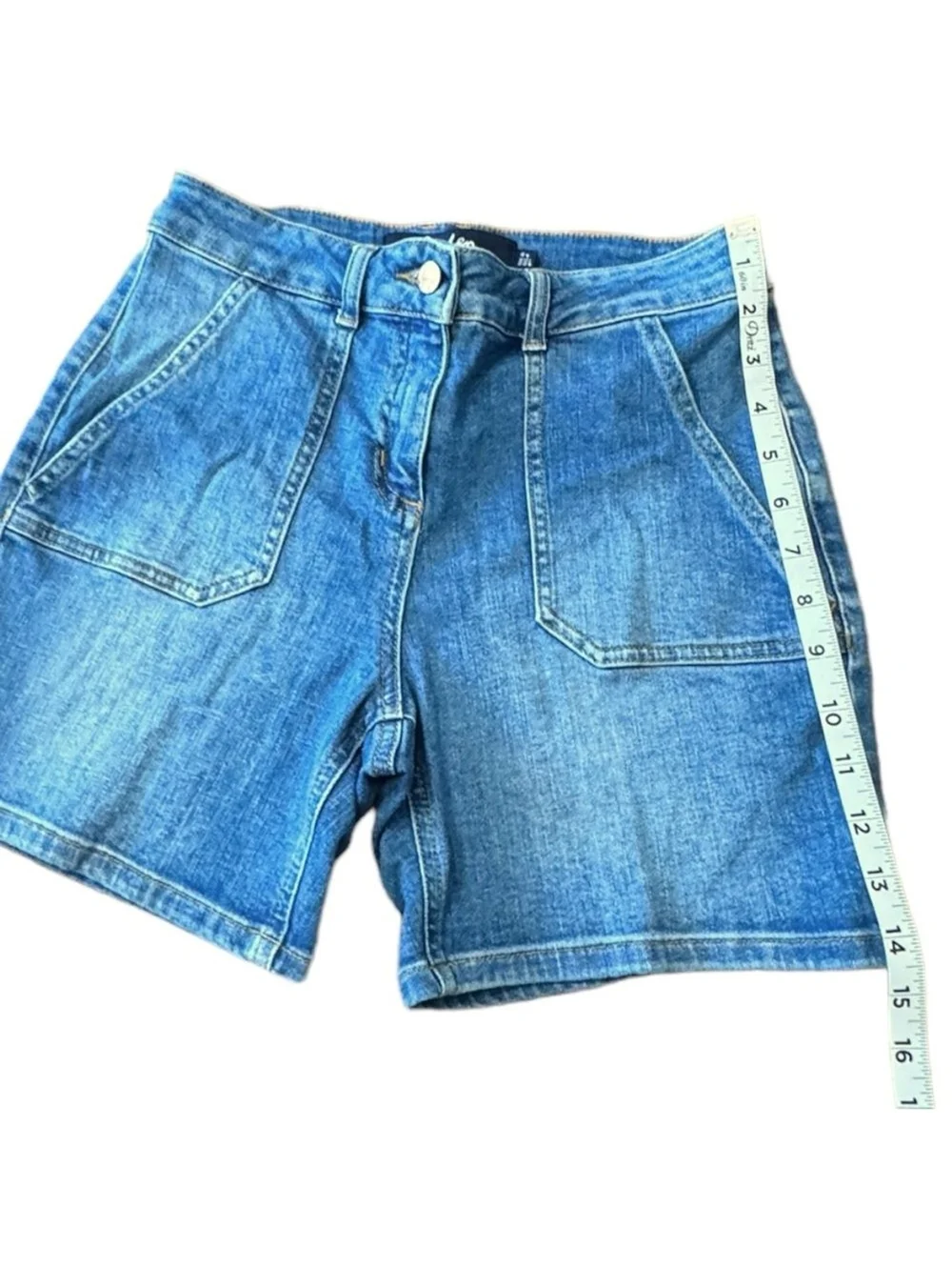 Boden The Karin Denim Short Blue Bohemian Casual Summer Everyday Women’s Size 4